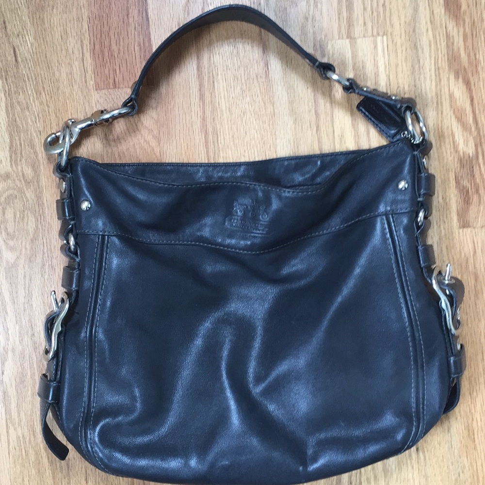Coach Black Leather Purse